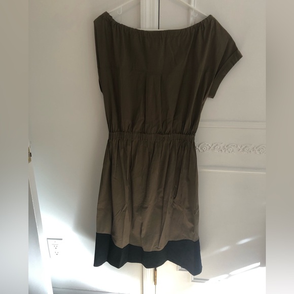 Theory khaki green dress - Picture 3 of 3